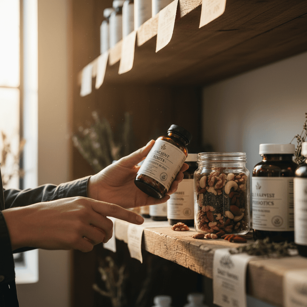 Careful hand selection of quality supplements and whole foods