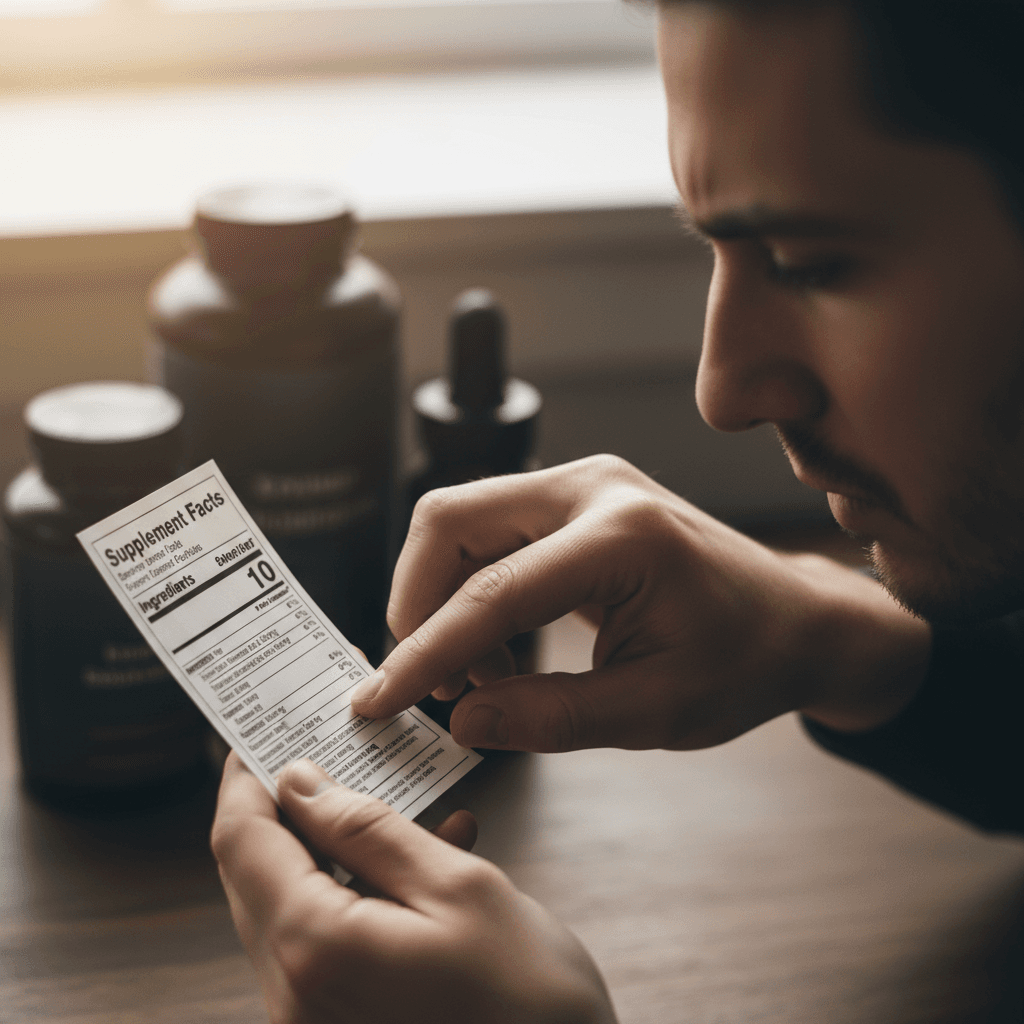 Reviewing supplement ingredients for ingredient transparency
